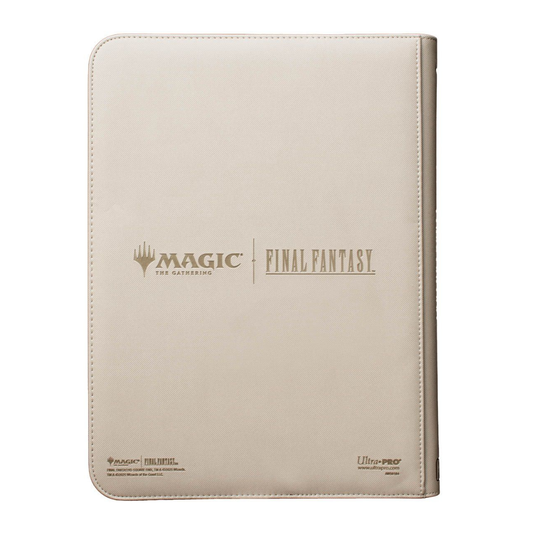Ultra Pro FINAL FANTASY 9-Pocket Premium Zippered PRO-Binder featuring MtG card storage and zipper closure