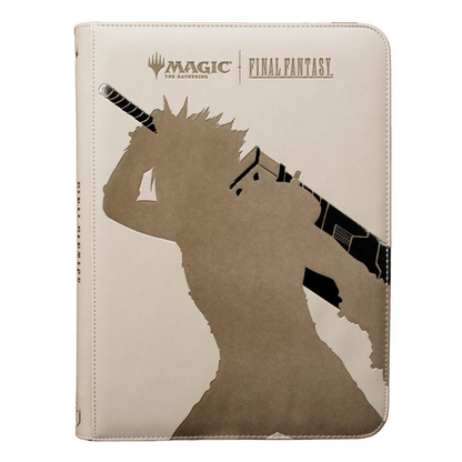 Ultra Pro FINAL FANTASY 9-Pocket Premium Zippered PRO-Binder featuring MtG card storage and zipper closure
