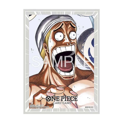 Bandai: One Piece Card Game — Official Card Sleeves Vol.14 | 70 Sleeves Per Pack | Enel, Jewelry Bonney, Brook & Laboon, Roronoa Zoro