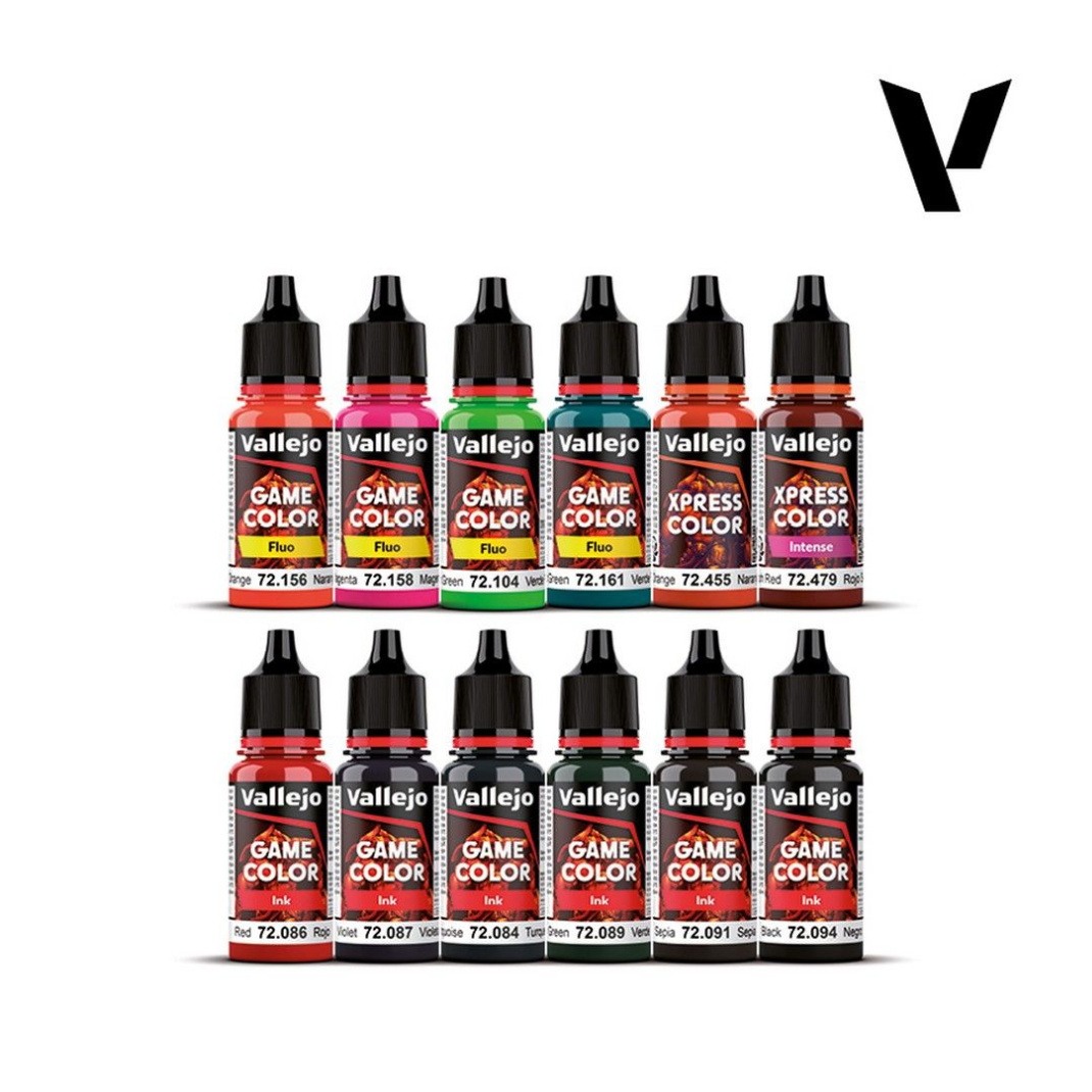 Vallejo Game Colour Squidmar Miniatures Special FX Paint Set 12 x 18ml – Hobby Collectors Australia