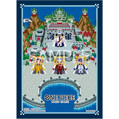 Bandai: One Piece Card Game — Official Card Sleeves Vol.15 | 70 Sleeves | Luffy & Ace, Yamato, Three Admirals & Impel Down