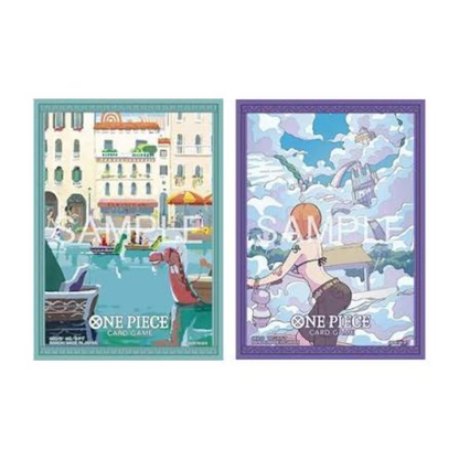 One Piece Card Game Official Sleeves Display Vol 7 packaging