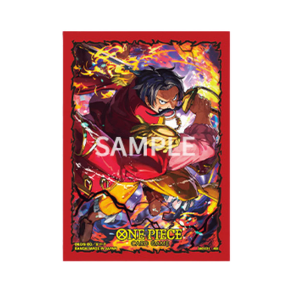 Bandai: One Piece Card Game — Official Card Sleeves Vol.12 | 70 Sleeves Per Pack | Gol D. Roger, Sabo, Luffy & Imu