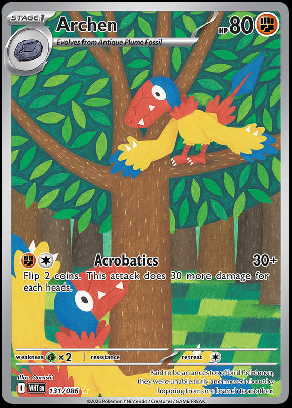 Image of Archen White Flare (WHT) #131