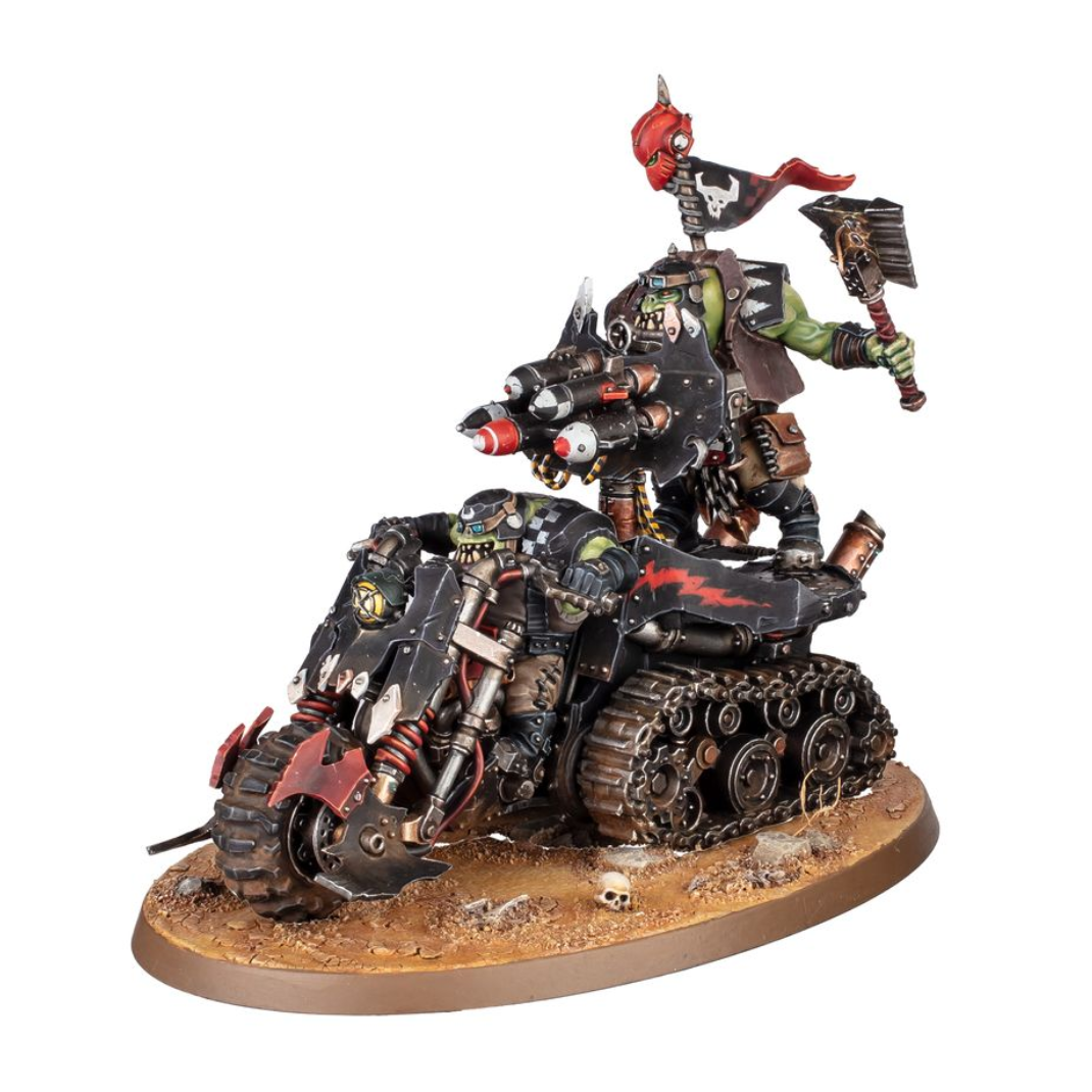 Warhammer 40000 Orks Wartrakk miniature box art