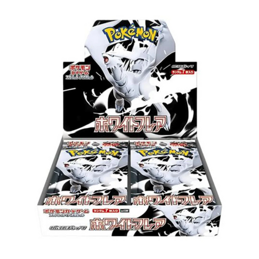 Pokémon TCG: Scarlet & Violet – White Flare SV11W Japanese Booster Box featuring Unova region Pokémon