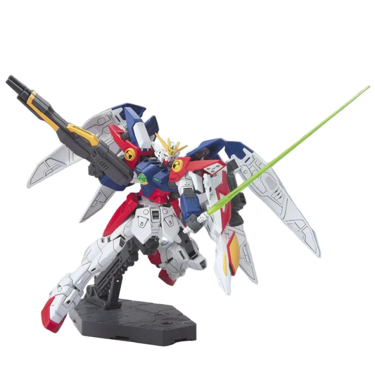 Bandai: Gundam Wing — HGAC 1/144 #174 XXXG-00W0 Wing Gundam Zero | Transforming Model Kit | Gunpla