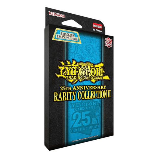 Yu‑Gi‑Oh! 25th Anniversary Rarity Collection II Tuck Box with full-foil 9-card booster pack