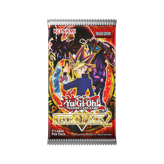 Yu-Gi-Oh! Retro Pack 2 Booster – 2025 Reprint Edition pack of cards