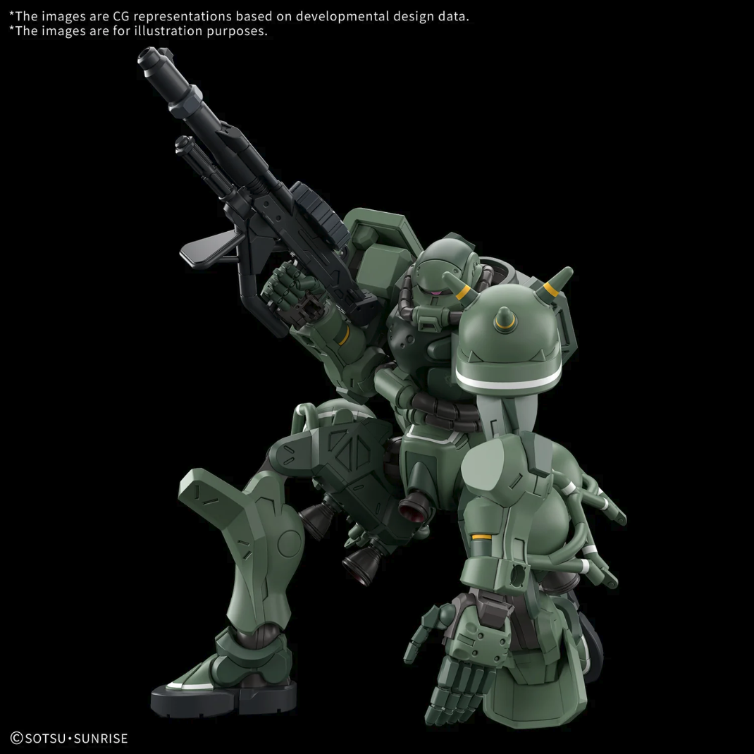 Bandai HGGQ 1/144 MS-06 Zaku GQ number 10 High Grade model kit Mobile Suit Gundam GQuuuuuuX Gunpla sealed snap-fit