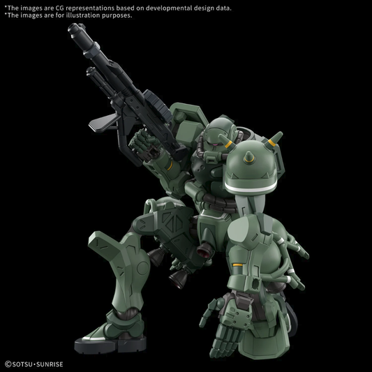 Bandai HGGQ 1/144 MS-06 Zaku GQ number 10 High Grade model kit Mobile Suit Gundam GQuuuuuuX Gunpla sealed snap-fit