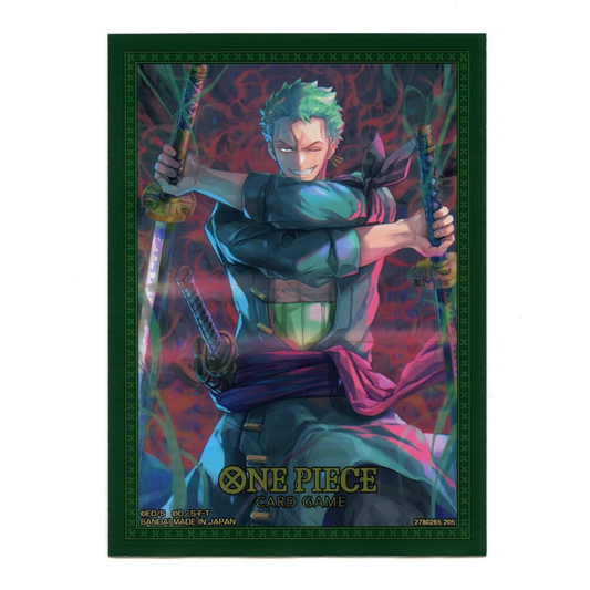 One Piece Card Game Official Sleeves Vol 11 Roronoa Zoro packaging
