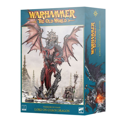 Warhammer Old World Warriors of Chaos Lord on Chaos Dragon box art