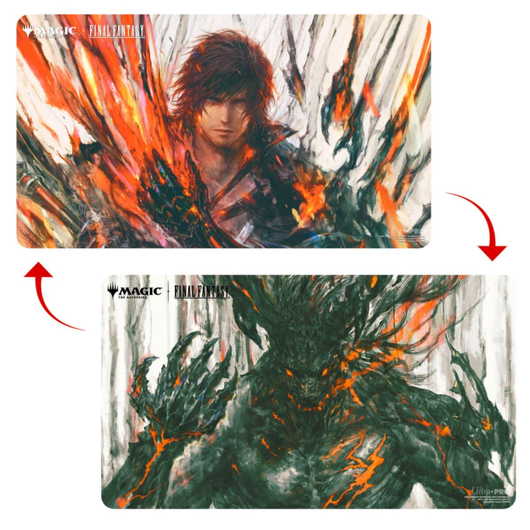 Ultra Pro MTG Final Fantasy playmat Clive Ifrit double sided