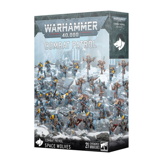 Warhammer 40,000 Combat Patrol Space Wolves box set packaging