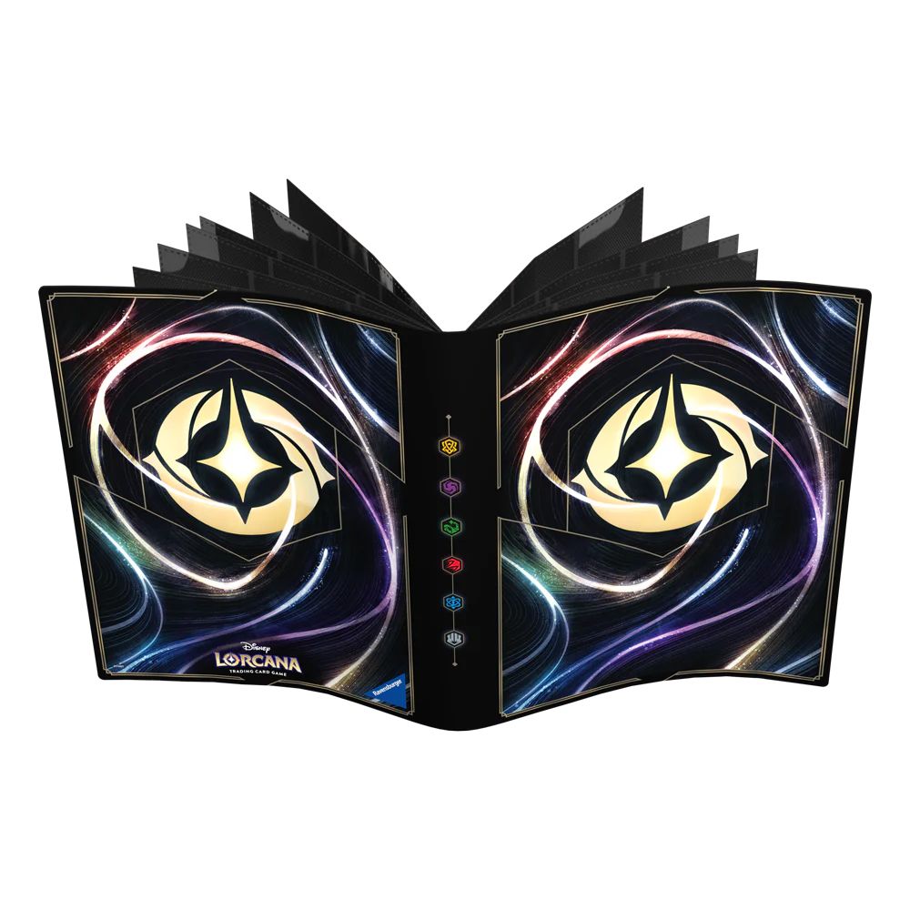 Disney Lorcana - Trading Card Game Logo Lorebook Card Album Portfolio 2