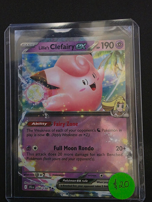 Image of Lillie's Clefairy ex Journey Together (JTG) #56