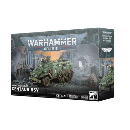 Warhammer 40000 Astra Militarum Centaur RSV box contents
