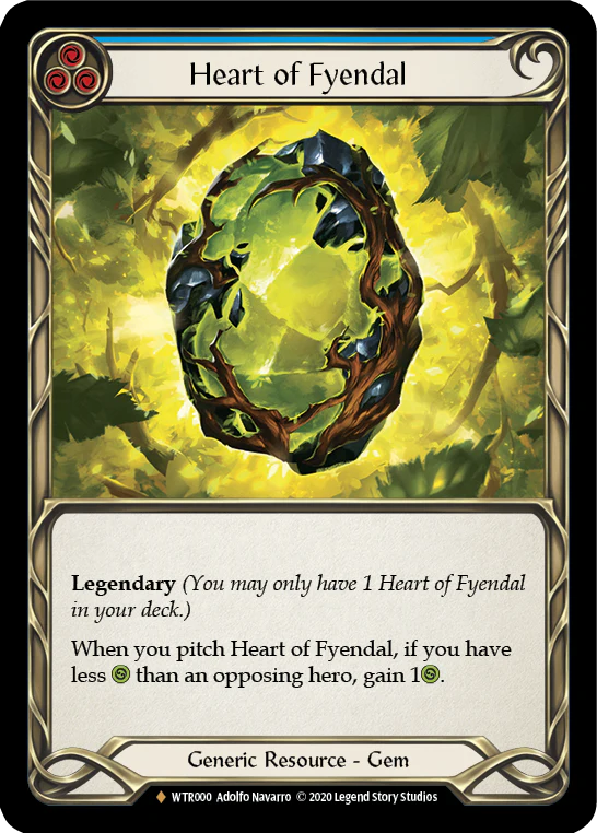 Heart of Fyendal [U-WTR000] (Welcome to Rathe Unlimited) Unlimited Rainbow Foil