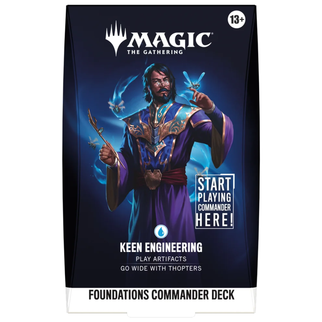 Magic The Gathering Foundations Commander Deck packaging