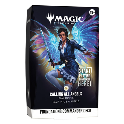Magic The Gathering Foundations Commander Deck packaging