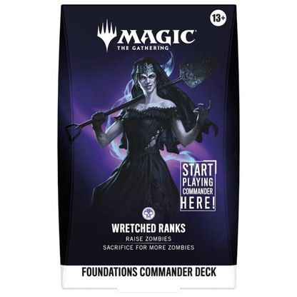 Magic The Gathering Foundations Commander Deck packaging