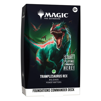 Magic The Gathering Foundations Commander Deck packaging
