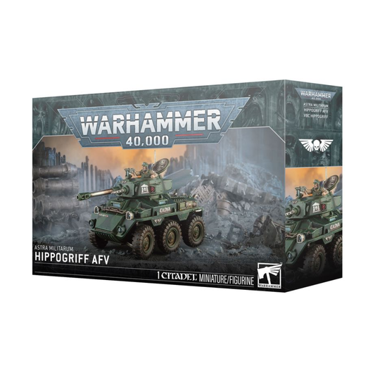 Warhammer 40000 Astra Militarum Hippogriff AFV box contents