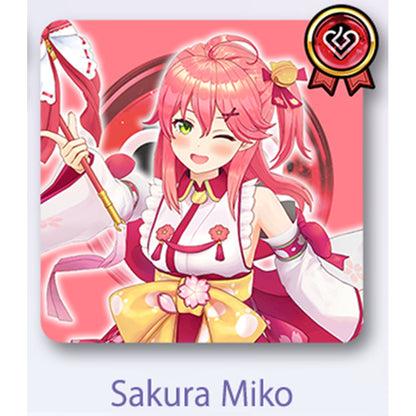 hololive OFFICIAL CARD GAME Live Start Deck Sakura Miko hSD16e red deck artwork