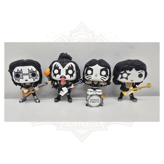 Funko Pop! Rocks: KISS Collectible Vinyl Figures (Set of 4)