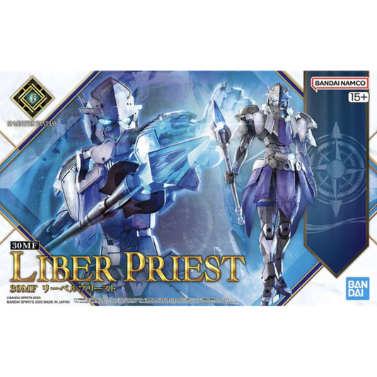 Bandai 30MF — Liber Priest | 30 Minutes Fantasy Model Kit | 1/144 | Water Element | Customisable