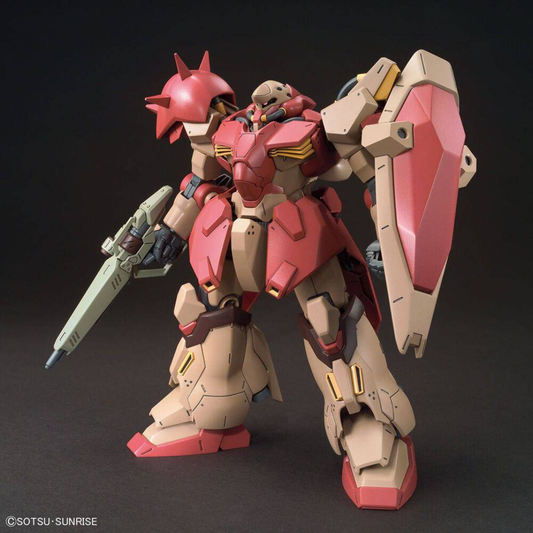 Bandai HGUC 1/144 Me02R-F01 Messer Type-F01 Mobile Suit Gundam Hathaway Mafty model kit with beam rifle shield and sabers - Hobby Collectors Australia