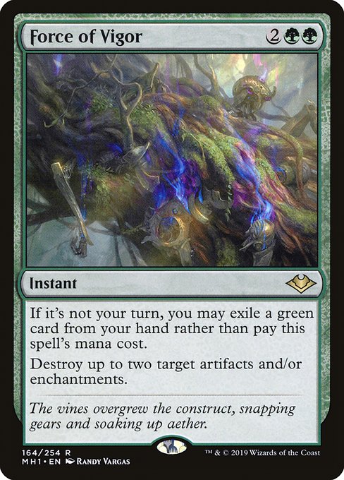 Image of Force of Vigor Modern Horizons (MH1) #164