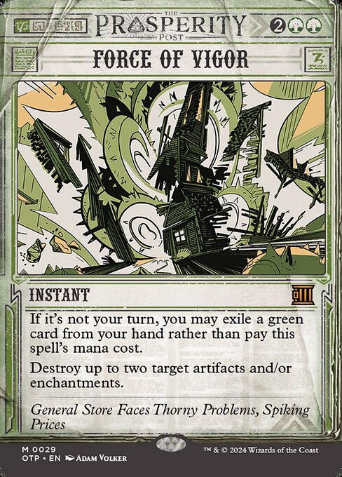 Image of Force of Vigor Breaking News (otp) #29