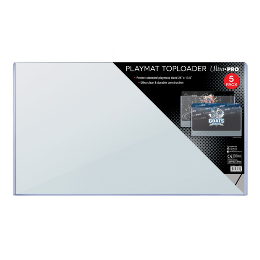 Ultra PRO Playmat Toploader 24x13.5 inch 5ct rigid ultra-clear standard TCG playmat storage and protection UP85844 - Hobby Collectors Australia