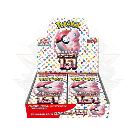 Japanese Pokemon TCG Scarlet & Violet – SV2A 151 Booster Box