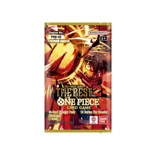 One Piece Card Game Premium Booster Display [PRB-02] – 24 booster packs featuring reprints, alternate artwork, and iconic One Piece characters.