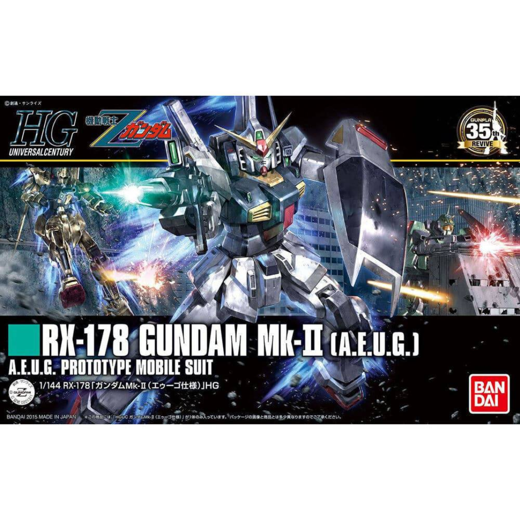 Bandai HGUC 1/144 RX-178 Gundam Mk-II (A.E.U.G.) — Revive Ver. | Mobile Suit Zeta Gundam Model Kit