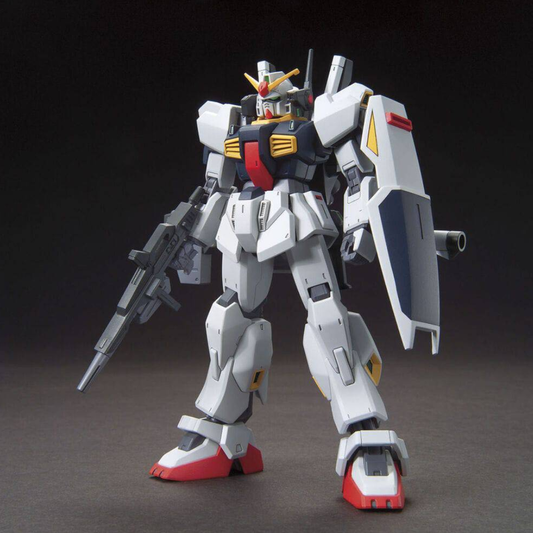 Bandai HGUC 1/144 RX-178 Gundam Mk-II AEUG Revive Ver. Mobile Suit Zeta Gundam model kit Kamille Bidan with Beam Rifle Bazooka shield - Hobby Collectors Australia