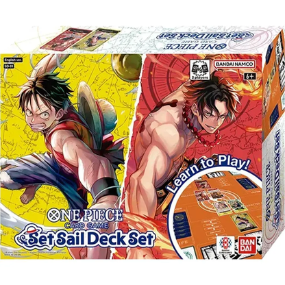 One Piece Card Game Set Sail Deck Set SD01 packaging