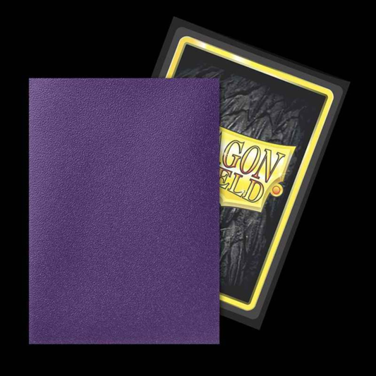 Dragon Shield: Sleeves — Matte Dual Soul (AT-15062) | Metallic Purple | Standard Size 100ct