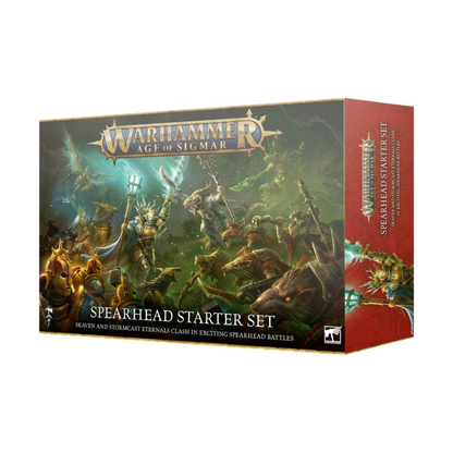 Warhammer Age of Sigmar Spearhead Starter Set box contents