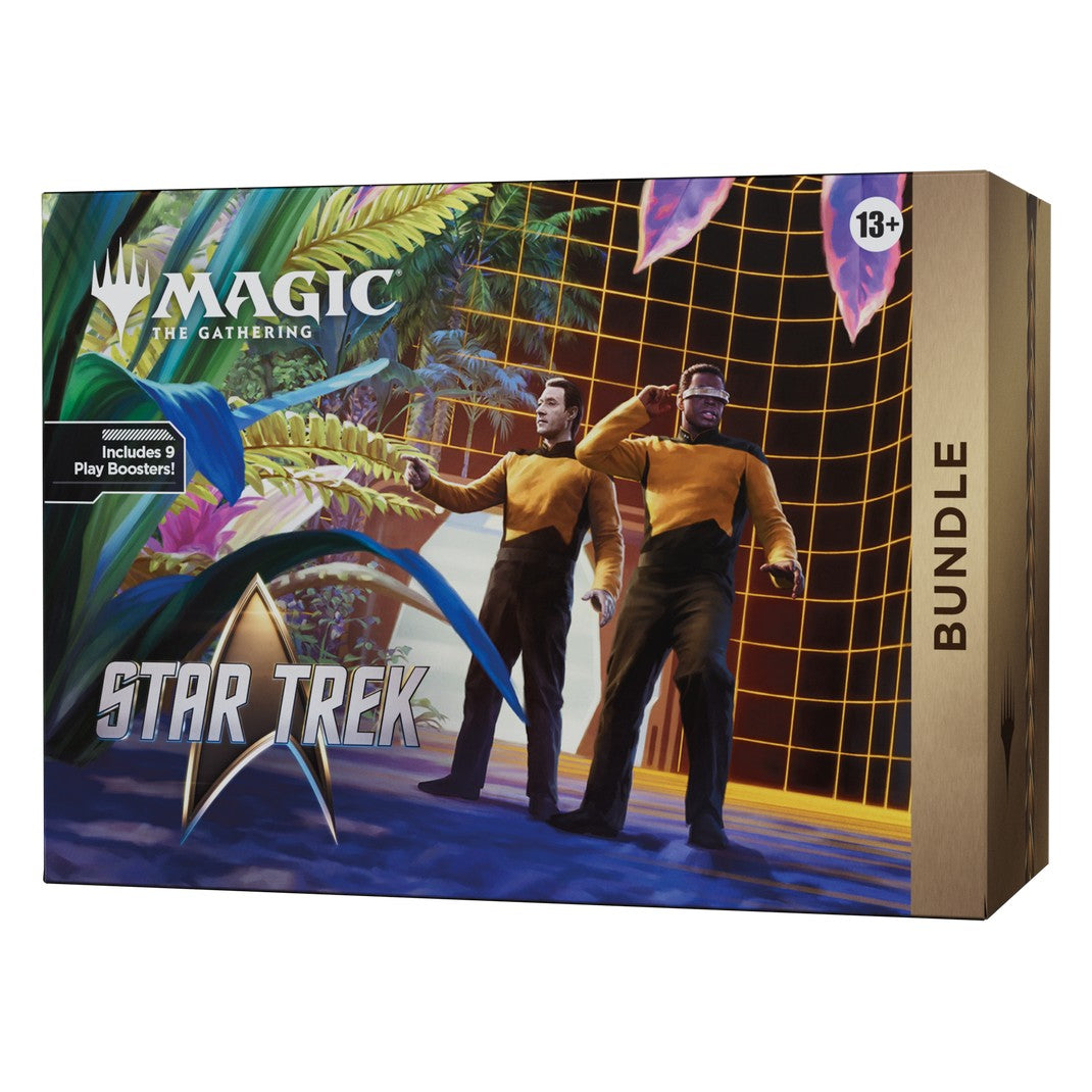 Magic: The Gathering Star Trek Bundle box side angle