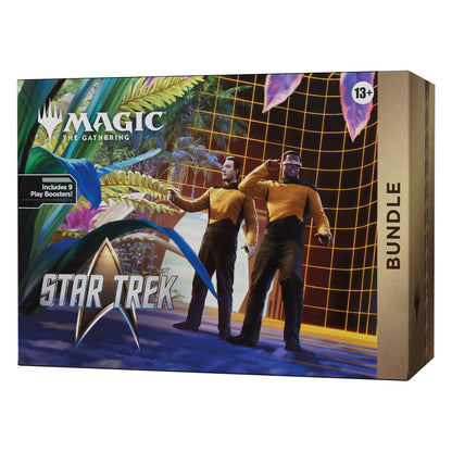 Magic: The Gathering Star Trek Bundle box side angle