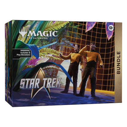 Magic: The Gathering Star Trek Bundle box with 9 play boosters