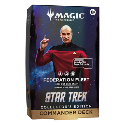 Magic: The Gathering Star Trek Collector's Edition Federation Fleet Commander Deck