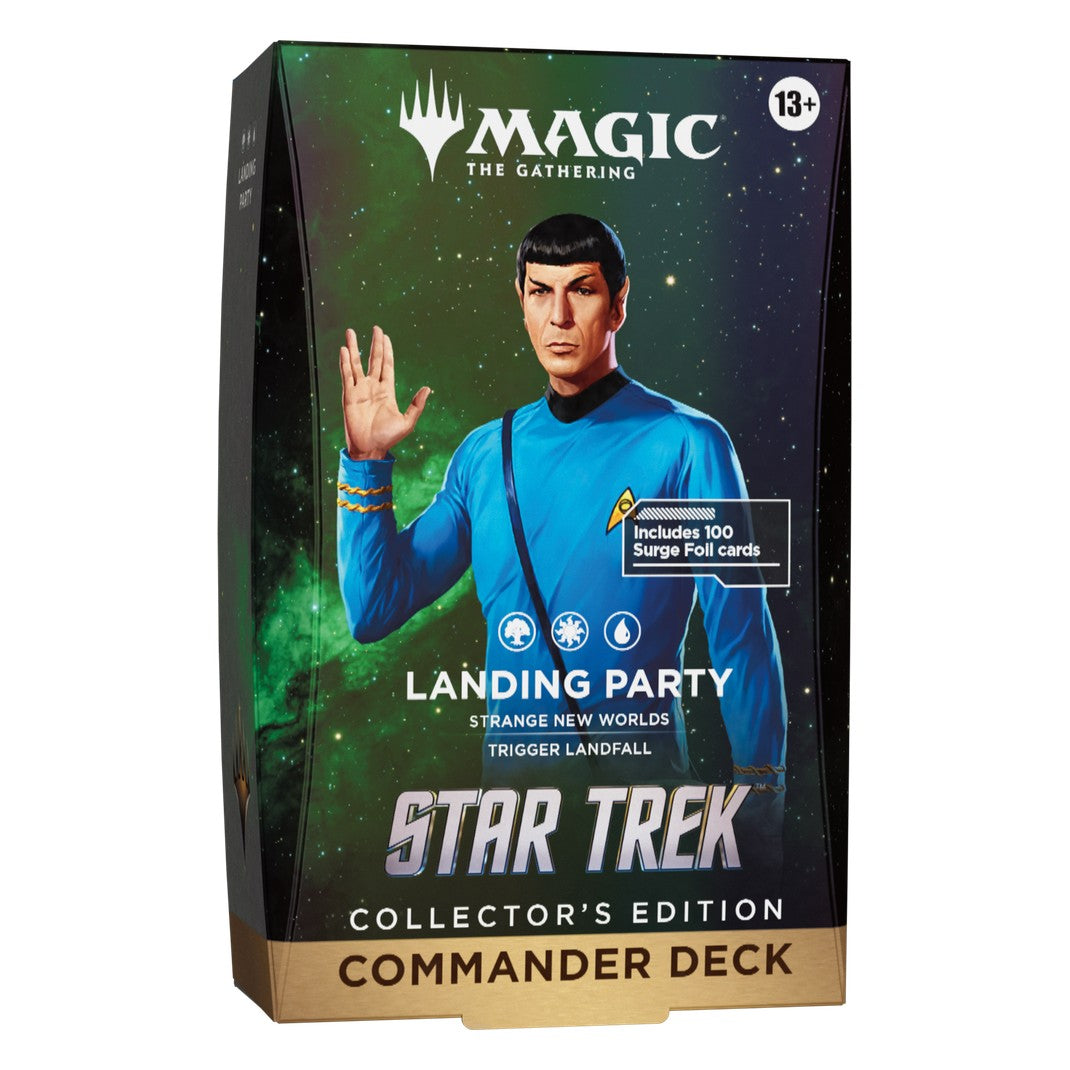 Magic: The Gathering Star Trek Collector's Edition Landing Party Commander Deck