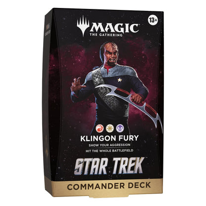 Magic: The Gathering Star Trek Klingon Fury Commander Deck