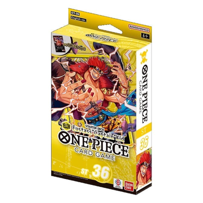 One Piece Card Game Starter Deck ST-31 to ST-36 packaging