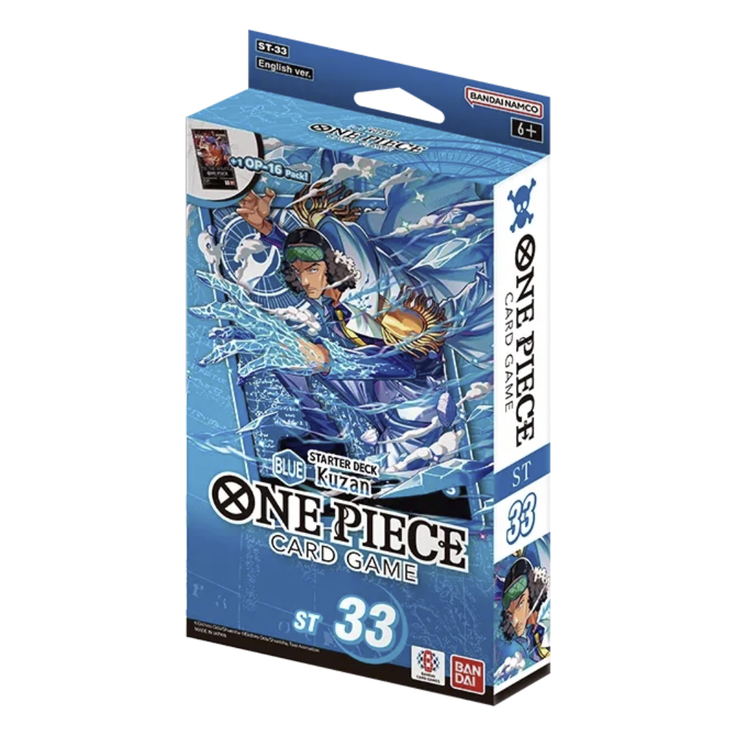 One Piece Card Game Starter Deck ST-31 to ST-36 packaging